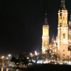 Photo wich shows the Historic center of Zaragoza, Aragon, Spain